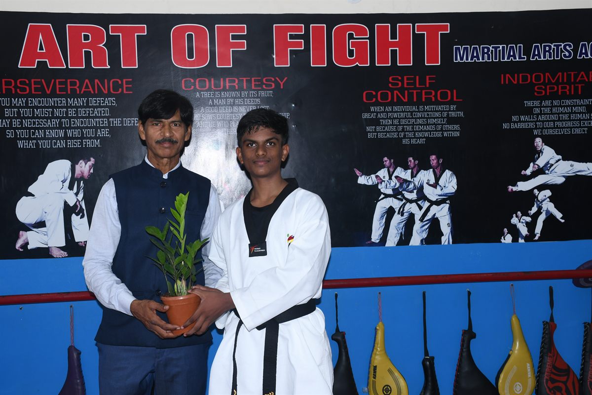 The Art of Fight belt test ceremony, June 2026