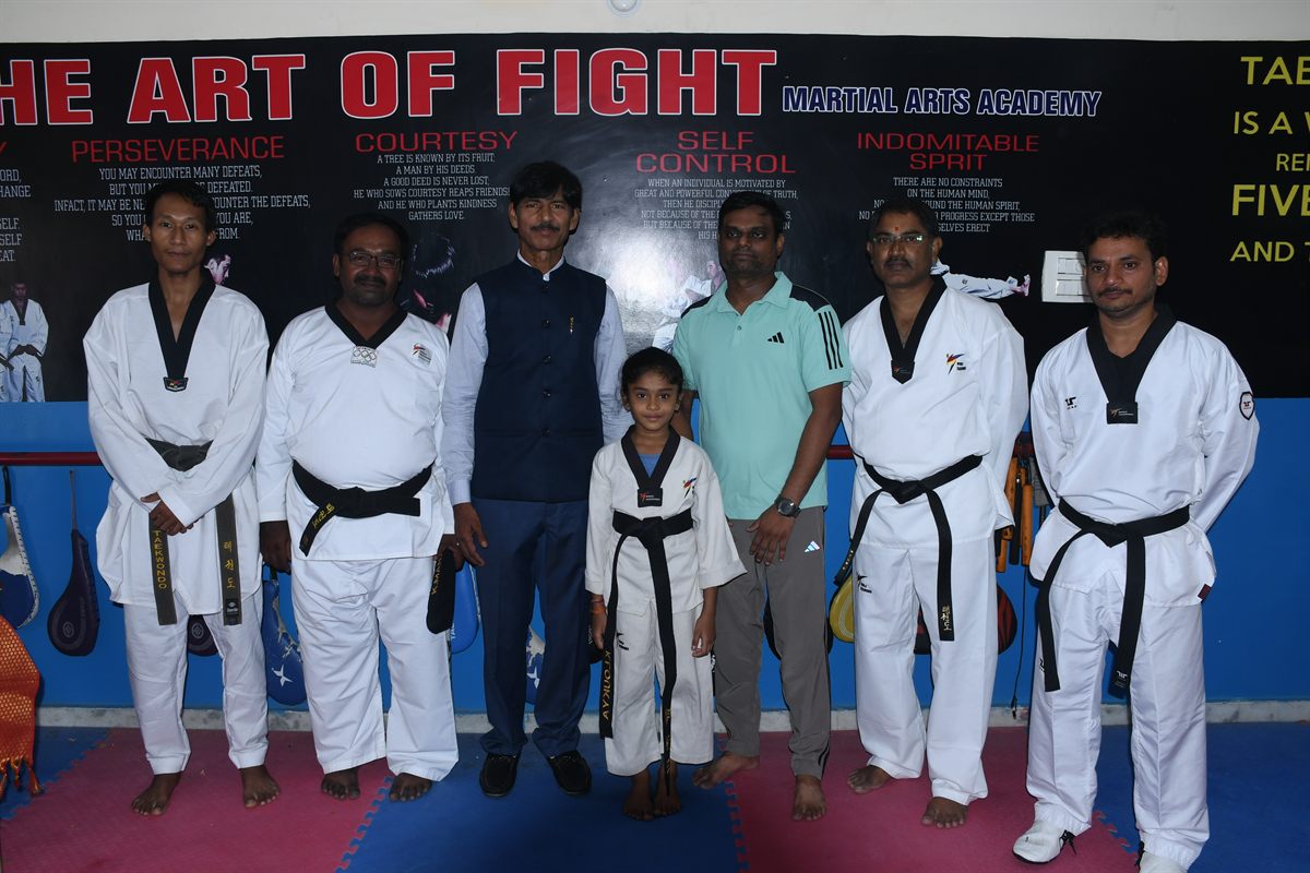 The Art of Fight belt test ceremony, June 2026