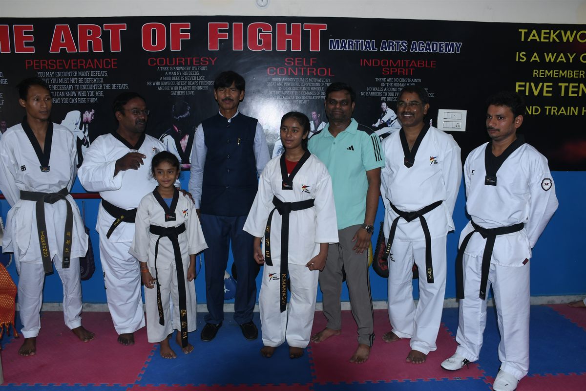 The Art of Fight belt test ceremony, June 2026